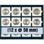 Safe COIN Box für 12 Square Kapseln/Münzrähmchen Nr. 8350 Neu