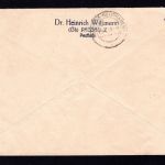 Bi-Zone MiNr. Block 1 a R-Brief + Luftpost mit ZF