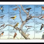 Georgien MiNr. 152-183 mit Block 5-6 Vögel postfrisch Tiere