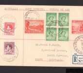 Australien Erstflugbeleg Australien-Papua Neuguinea 26. Mai 1938