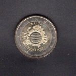 Malta 2012 2 € 10 Jahre Eurogeld