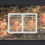 Gibraltar MiNr. 4x1896-97 + Block 138 Vögel CEPT/Europa postfrisch Tiere