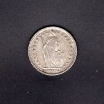 Schweiz 1886 1 Franken ss