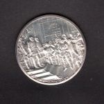 Deutschland Medaille Otto von Bismarck, Feinsilber PP