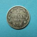 Finnland 1865 1 Markka