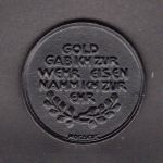 1916 Medaille "In eiserner Zeit"