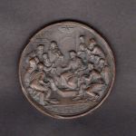 Vatikan Medaille Papst Pius IX., Bronze