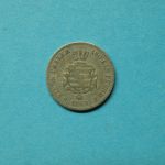 Sachsen 1869 1/6 Taler Johann V.