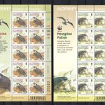 Alderney WWF MiNr. 145-150 Seevögel als Kleinbogen-Satz postfrisch Tiere