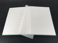 Leuchtturm Einsteckbuch Blau DIN A4 30 Blätter 60 weiße Seiten - Messeware Neu