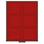 Lindner D-Box Dunkelrot Rauchglas 2856 Neu