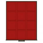 Lindner D-Box Dunkelrot Rauchglas 2862 Neu