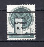 UNO New York MiNr. 2 x V postfrisch Attest