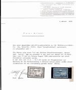 UNO New York MiNr. 14 b gestempelt deutsches Attest