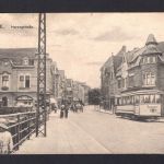 AK Cleve (Kleve) NRW 1921 Herzogstrasse mit Strassenbahn