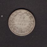 Niederlande 1906 25 Cent Wilhelmina Silber s