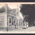 AK Cleve (Kleve) NRW 1918 Rest. W. Kuckuck in Donsbrüggen, Strassenbahn