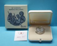 Vatikan 2017 5 Euro Weltfriedenstag Etui Zertifikat Umkarton PP
