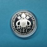 Vatikan 2019 5 Euro San Pietro Etui Zertifikat Umkarton Silber PP