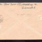 Gemeinschaftsausgabe MiNr. 930 Mehrfachfrankatur auf R-Brief portogerecht