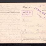 All. Besetzung Fürstenberg Meck. Ganzs. Notausgabe MiNr. PA11 gebraucht