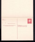 Bund Ganzsache MiNr. P 52 gebraucht Wertaufdruck C