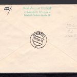 SBZ Mecklenburg-V. MiNr. 20-22 + ZF Mischfrankatur auf R-Brief, geprüft