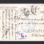 AK Cleve (Kleve) NRW 1906 Hotel Hof von Holland, Auslandspost China