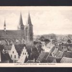 AK Cleve (Kleve) NRW 1919 Kath. Pfarrkirche Luftaufnahme