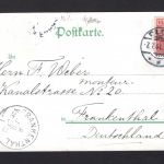 AK Cleve (Kleve) NRW 1901 Hotel Hof von Holland. J. Kock