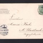 AK Cleve (Kleve) NRW 1904 Nassauer Allee