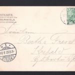 AK Cleve (Kleve) NRW 1902 Hotel Kock im Tiergarten, coloriert