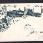 AK Cleve (Kleve) NRW 1897 verschieden Motive