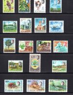 Brit. Terr. Ind. Ozean Slg. von 1968-1976 kpl. MiNr. 1-89 postfrisch