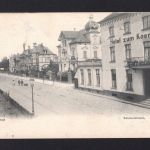 AK Cleve (Kleve) NRW 1909 Bahnhofstrasse, Hotel zum König von Preussen