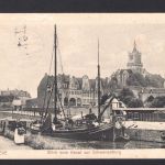 AK Cleve (Kleve) NRW 1914 Blick vom Kanal zur Schwanenburg