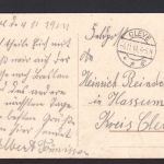 AK Cleve (Kleve) NRW 1914 Blick vom Kanal zur Schwanenburg