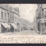 AK Cleve (Kleve) NRW 1902 Haag´sche Strasse mit Rest. Kaiser Friedrich