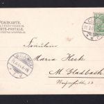 AK Cleve (Kleve) NRW 1904 Lindenallee