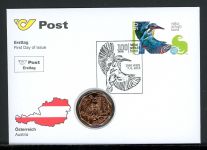 Österreich 2013 5 Euro Numisbrief Naturschutzbund unzirkuliert