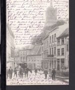 AK Cleve (Kleve) NRW 1902 Große Straße mit Droschke