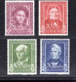 Bund MiNr. 117-120 postfrisch höchster Wert geprüft Schlegel