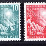 Bund MiNr. 111-112 postfrisch geprüft Schlegel