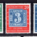 Bund MiNr. 113-115 postfrisch geprüft Schlegel