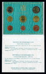 Vatikan 2013 Kursmünzensatz/ KMS im original Klappfolder ST