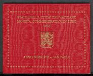 Vatikan 2 Euro Gedenkmünze 2008 "Paulusjahr" im original Folder ST