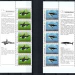 Portugal MiNr. 1604-1607 Bedrohte Meerestiere Bogenteile postfrisch Tiere