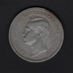 Hessen 1895 5 Mark Ernst Ludwig ss