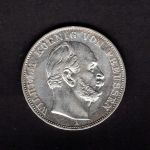 Preussen 1871 Siegestaler König Wilhelm vz-st