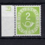 Bund MiNr. 123 DZ 2 postfrisch geprüft Schlegel